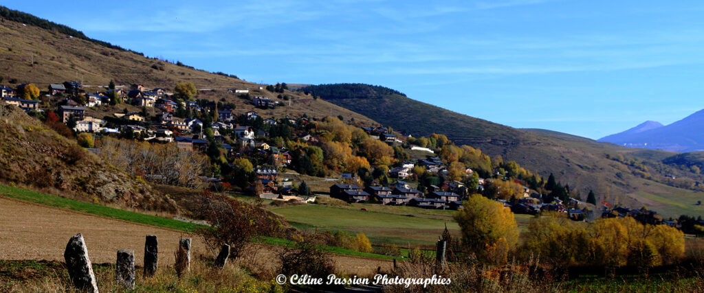 Vue du Village d’Estavar